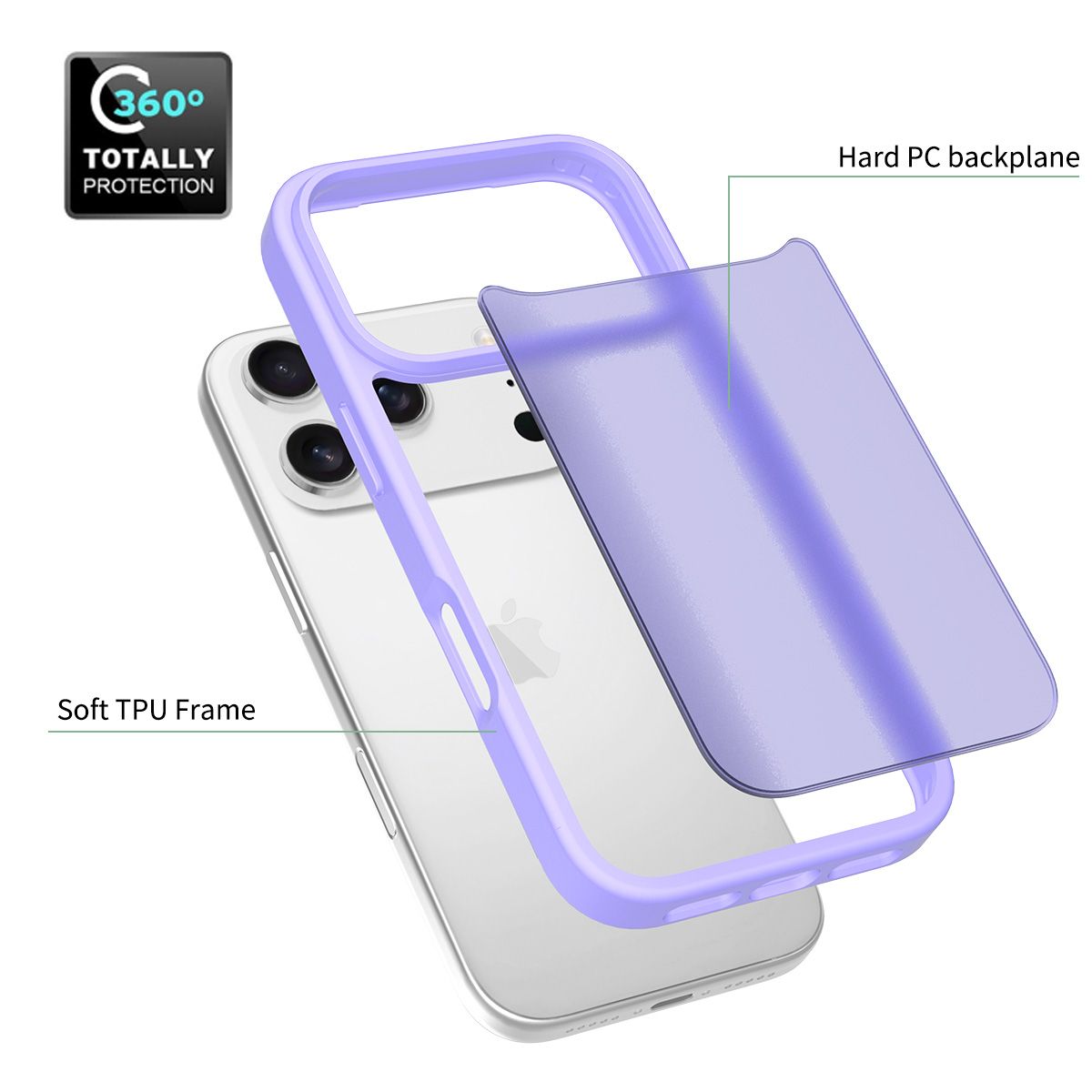 Frost Translucent Matte Frosted Skin Feel Case — 153