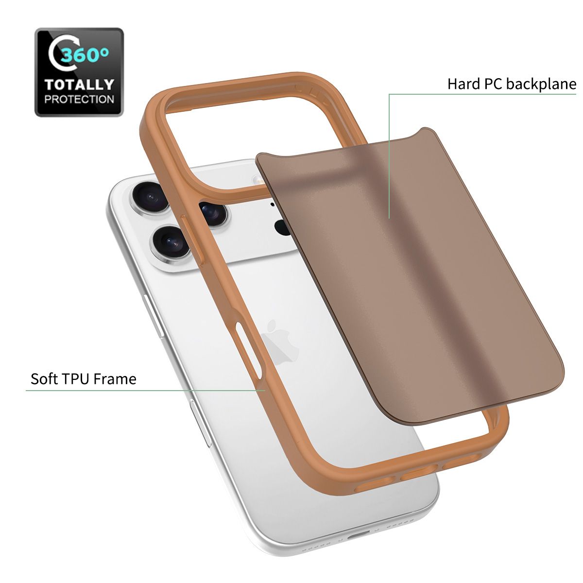 Frost Translucent Matte Frosted Skin Feel Case — 168