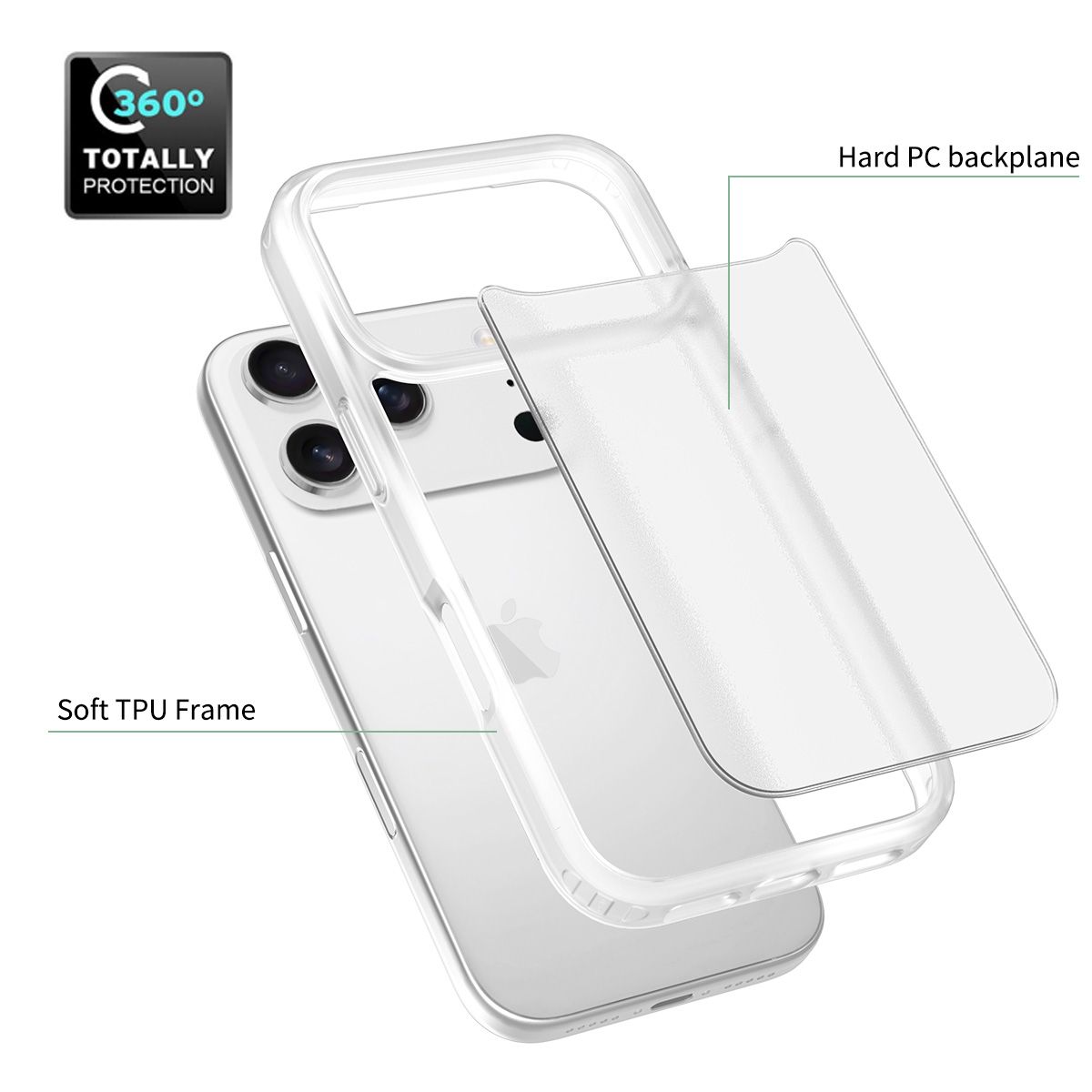 Frost Translucent Matte Frosted Skin Feel Case — 138