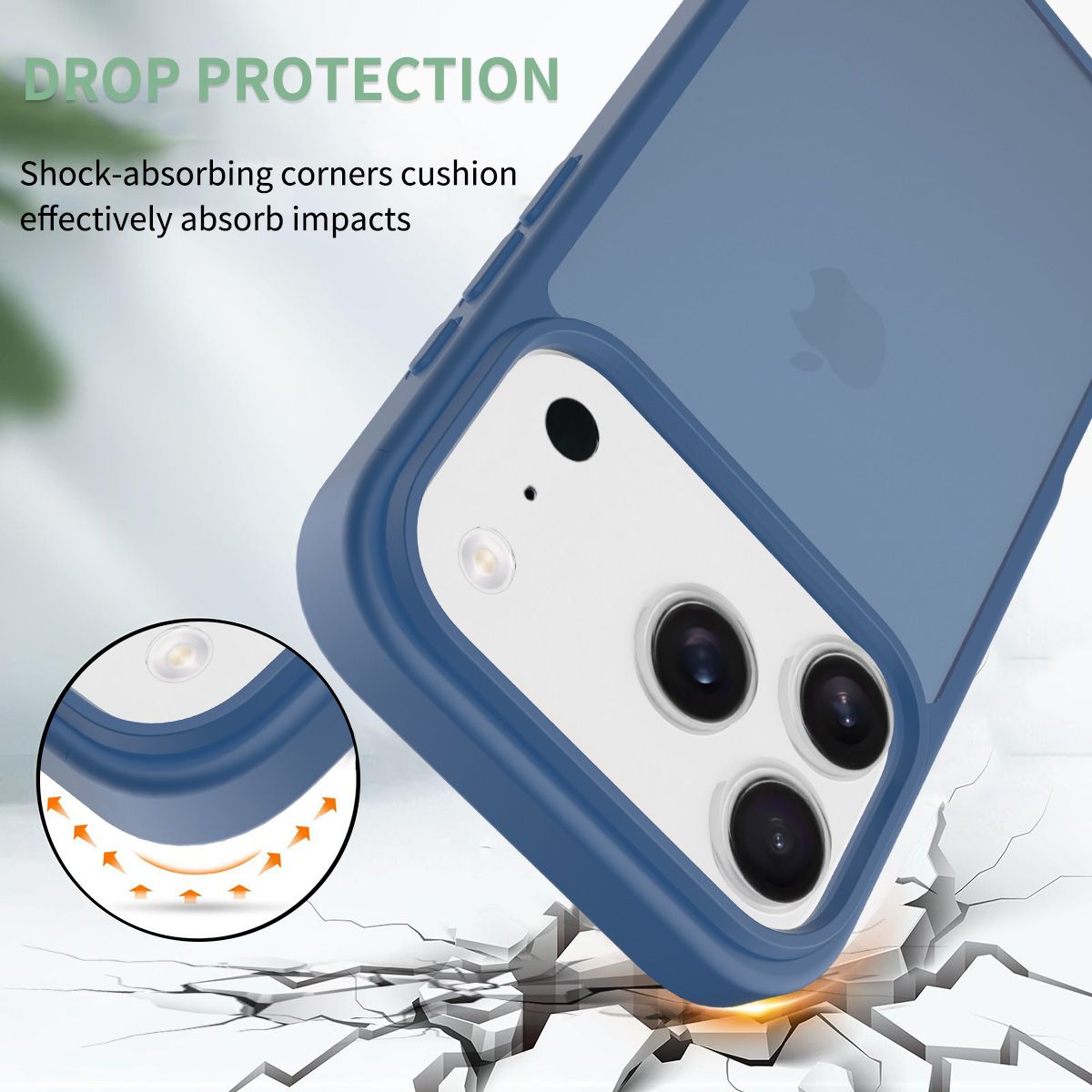 Frost Translucent Matte Frosted Skin Feel Case — 171
