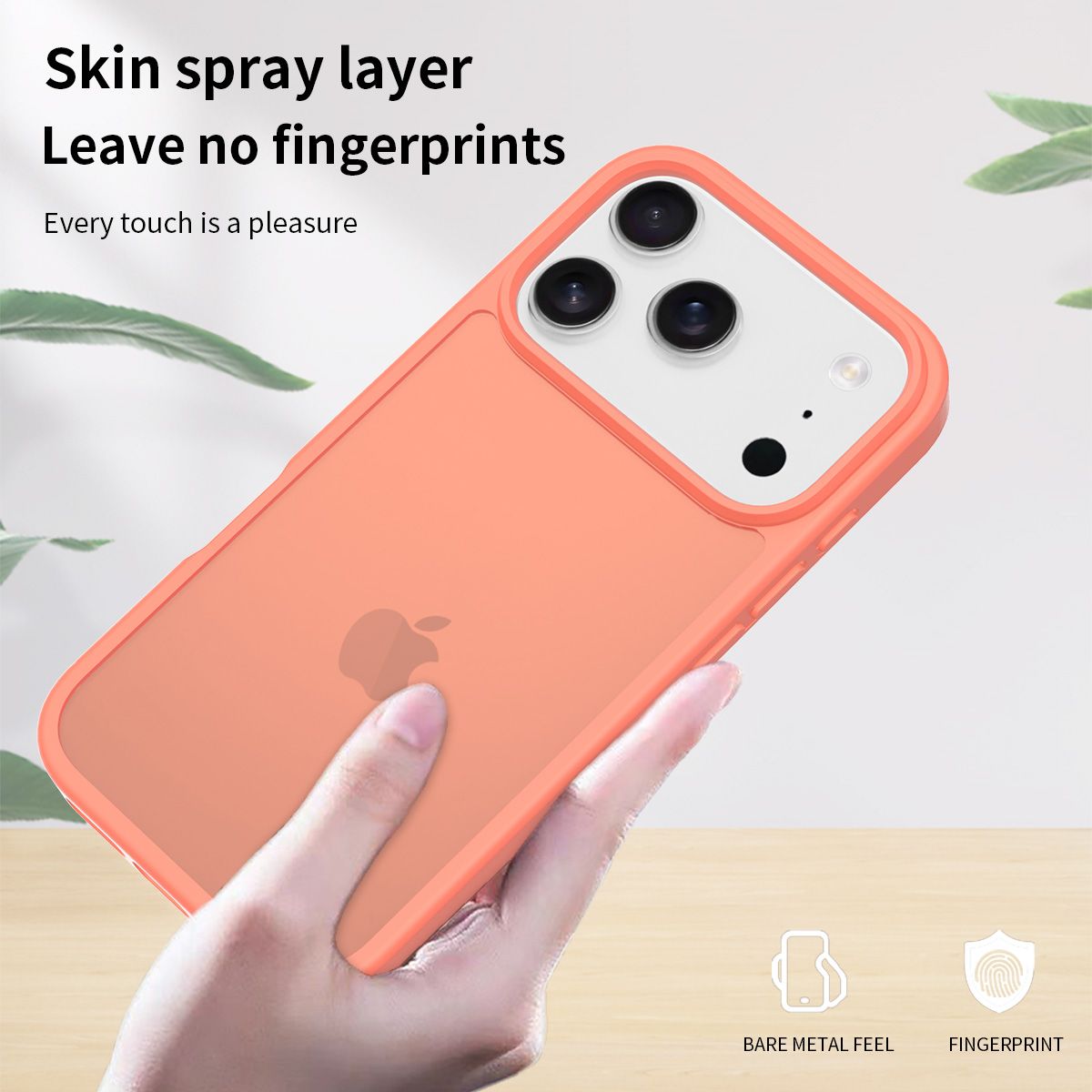 Frost Translucent Matte Frosted Skin Feel Case — 130