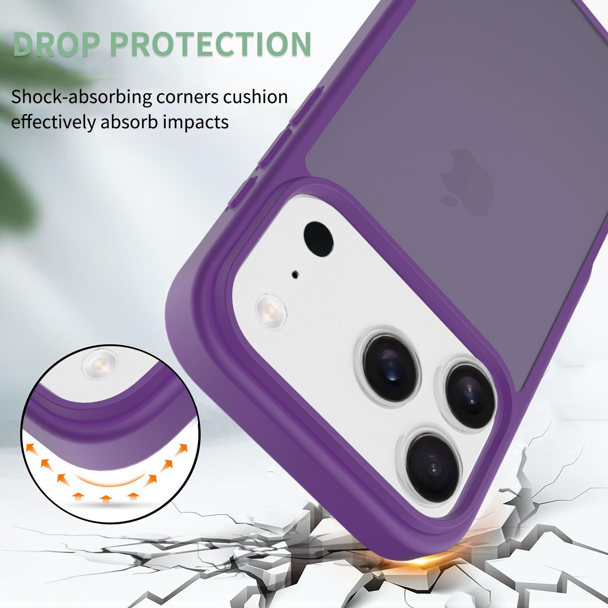 Frost Translucent Matte Frosted Skin Feel Case — 176