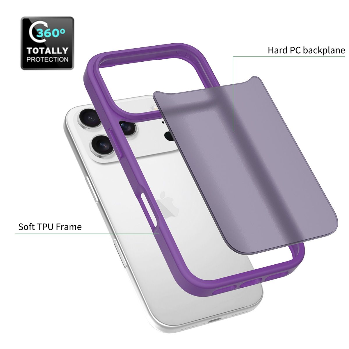 Frost Translucent Matte Frosted Skin Feel Case — 178