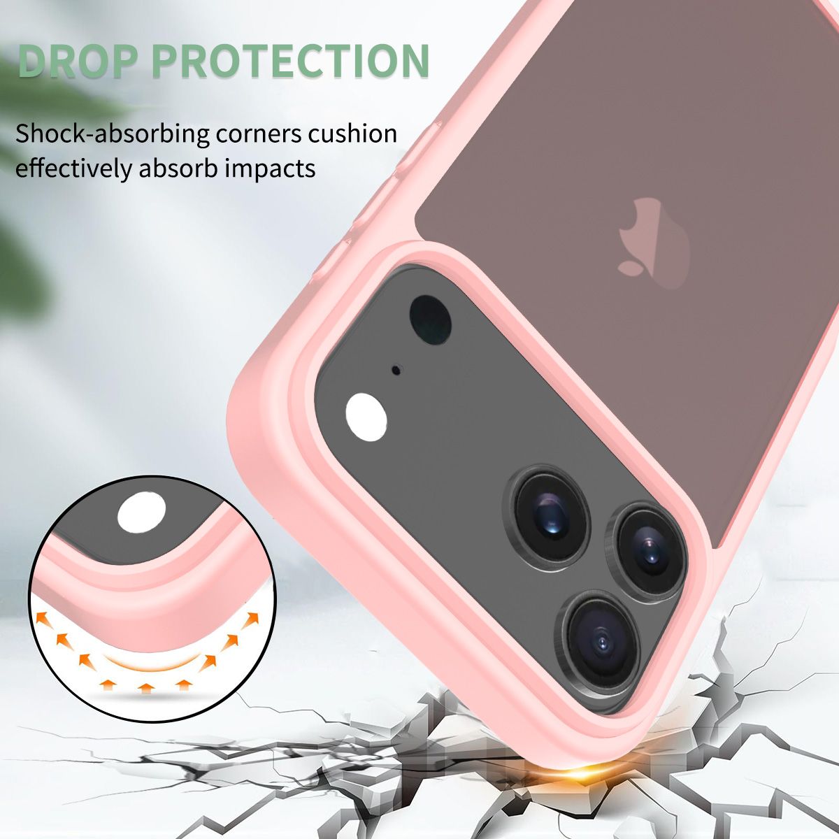 Frost Translucent Matte Frosted Skin Feel Case — 201
