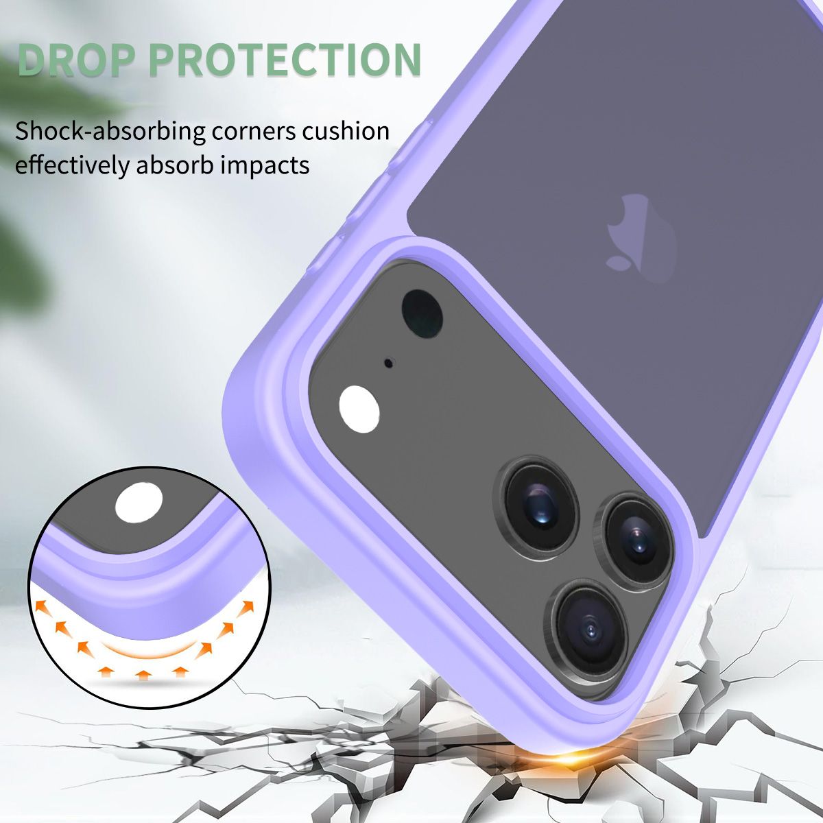 Frost Translucent Matte Frosted Skin Feel Case — 211