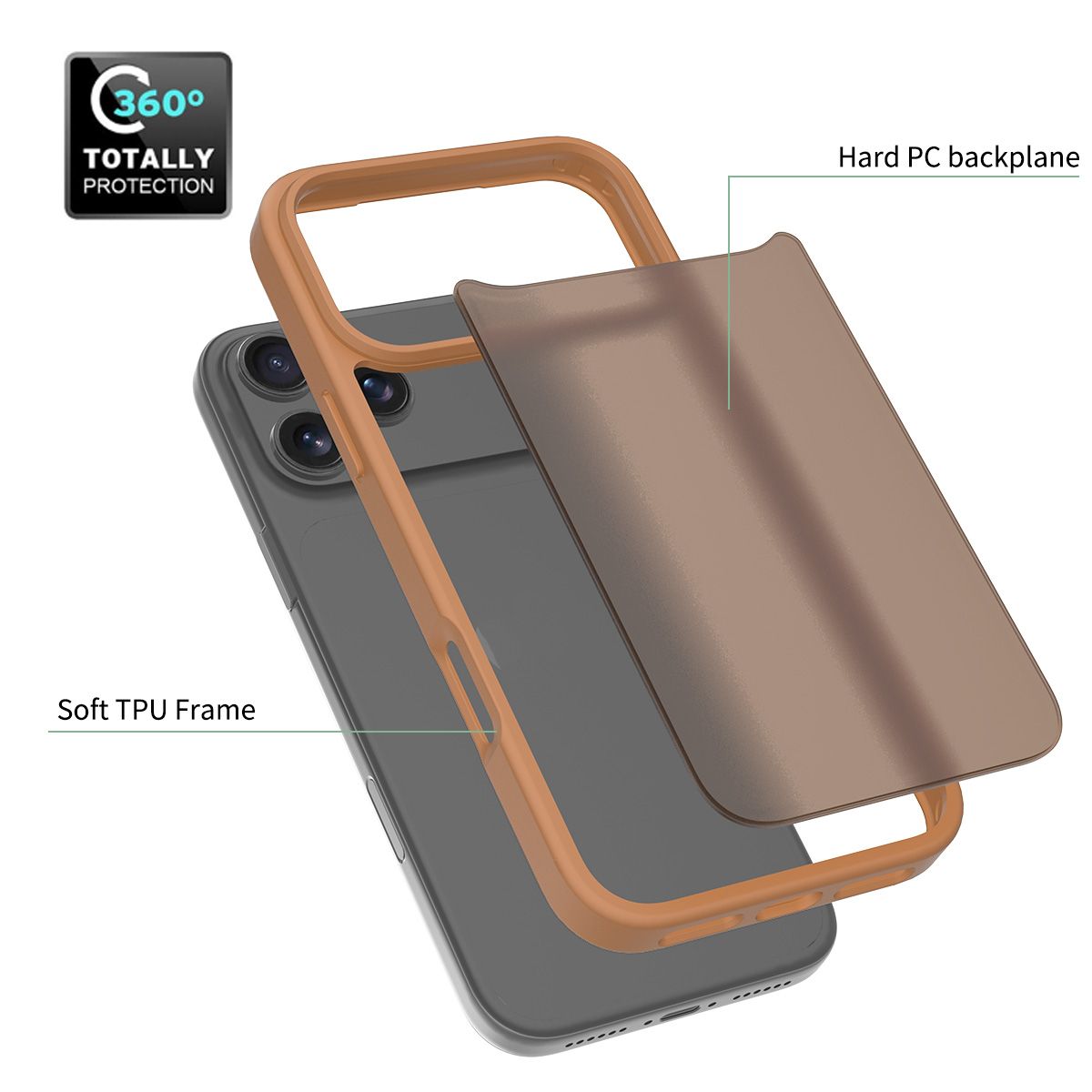 Frost Translucent Matte Frosted Skin Feel Case — 228