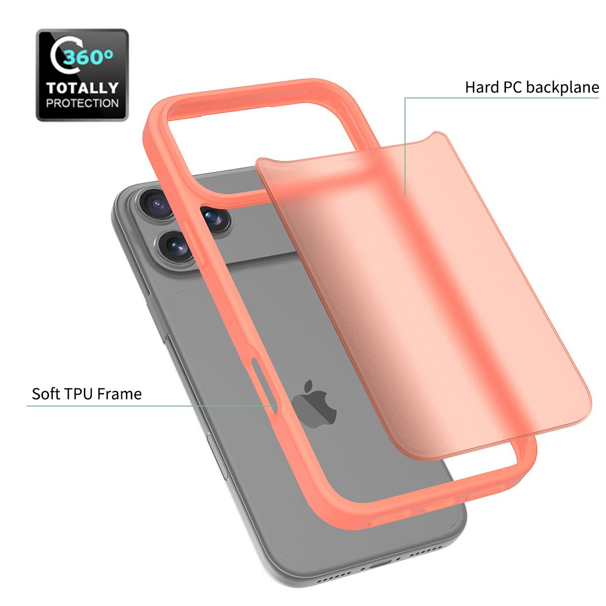 Frost Translucent Matte Frosted Skin Feel Case — 193