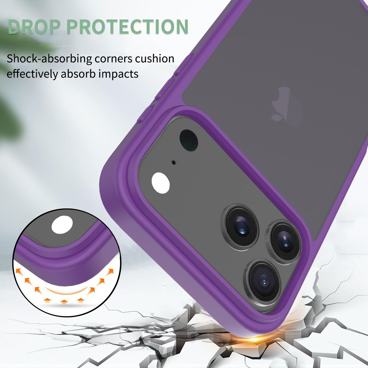 Frost Translucent Matte Frosted Skin Feel Case — 236