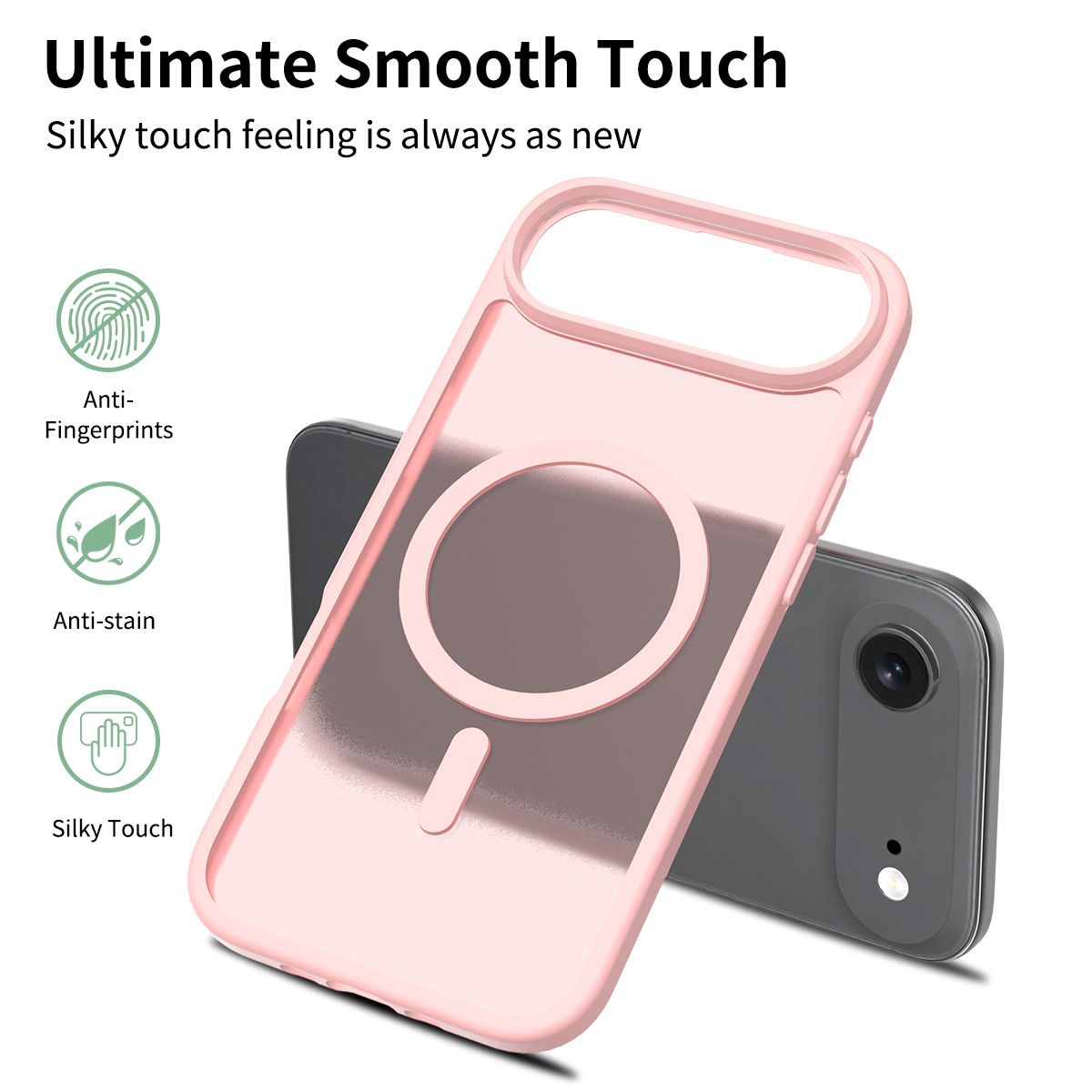 Frost Translucent Matte Magnetic Case — 78