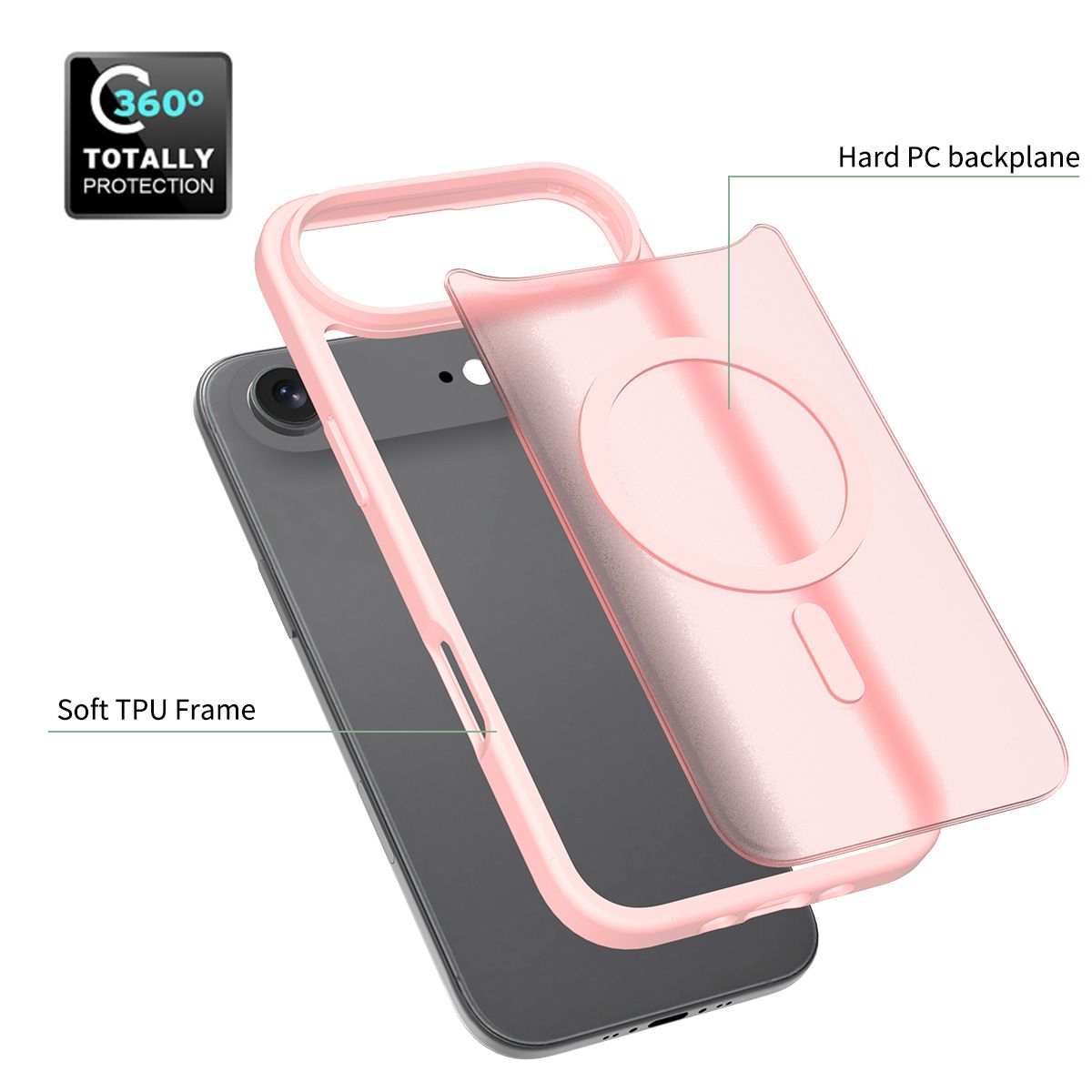 Frost Translucent Matte Magnetic Case — 81