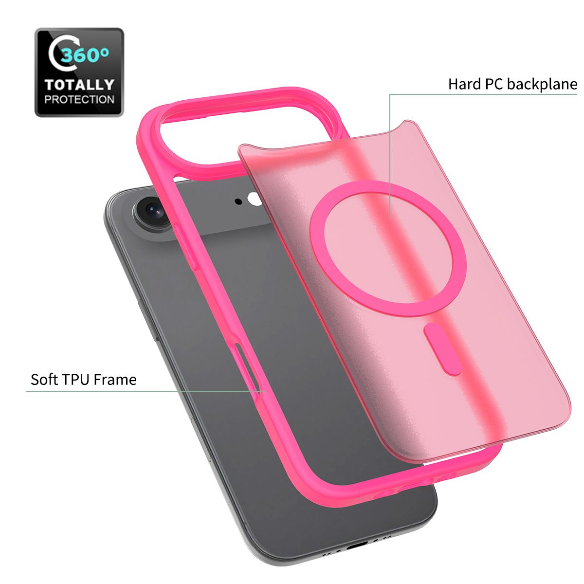 Frost Translucent Matte Magnetic Case — 86