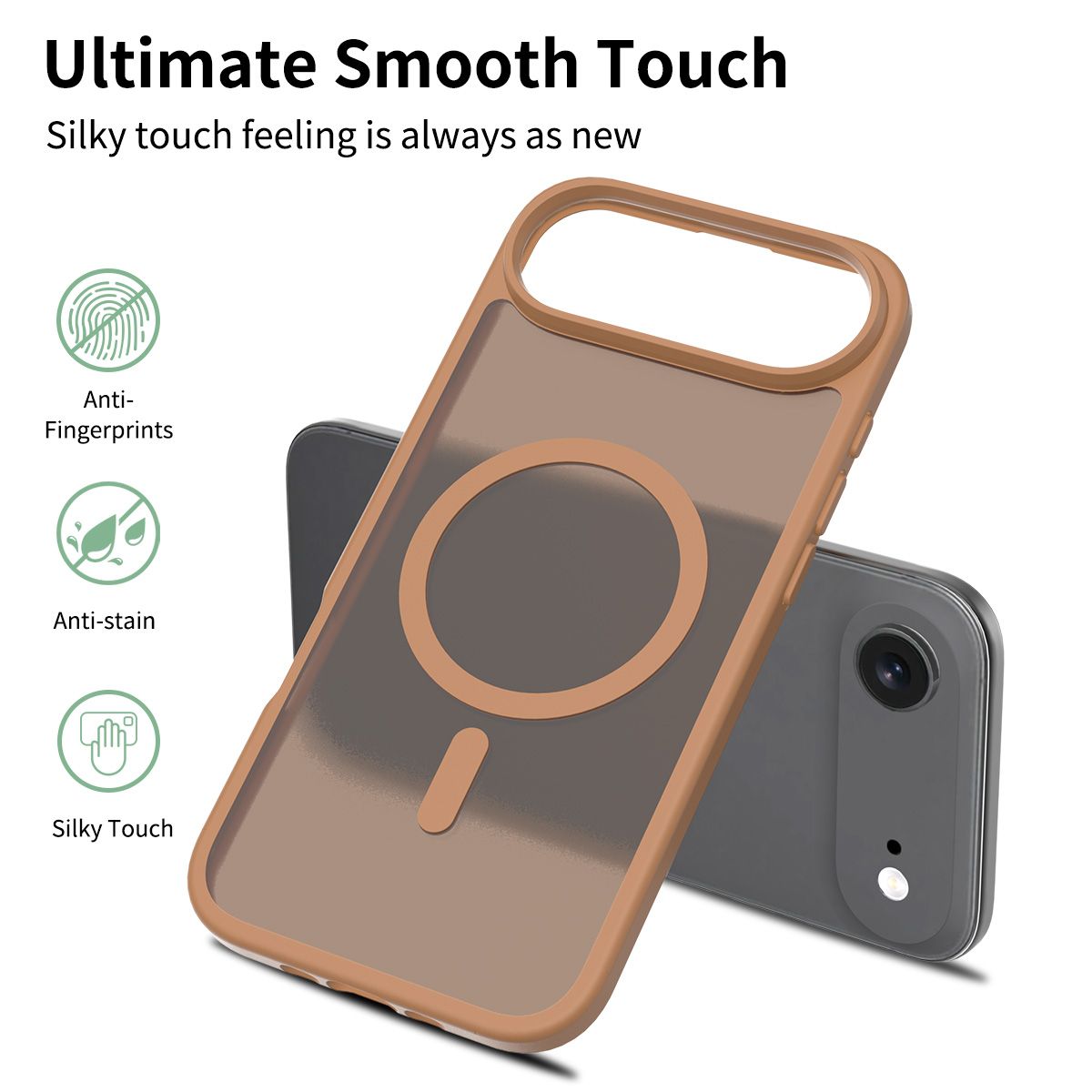 Frost Translucent Matte Magnetic Case — 93