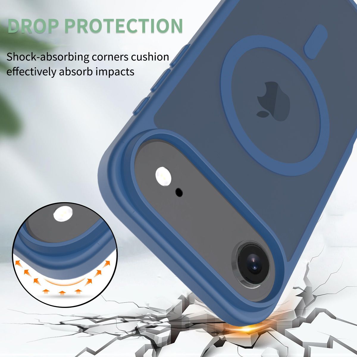 Frost Translucent Matte Magnetic Case — 104