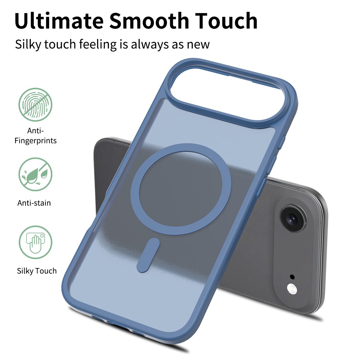 Frost Translucent Matte Magnetic Case — 103