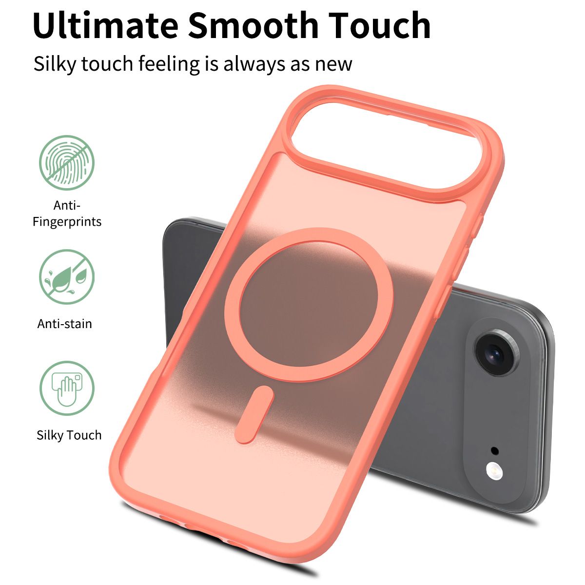 Frost Translucent Matte Magnetic Case — 110