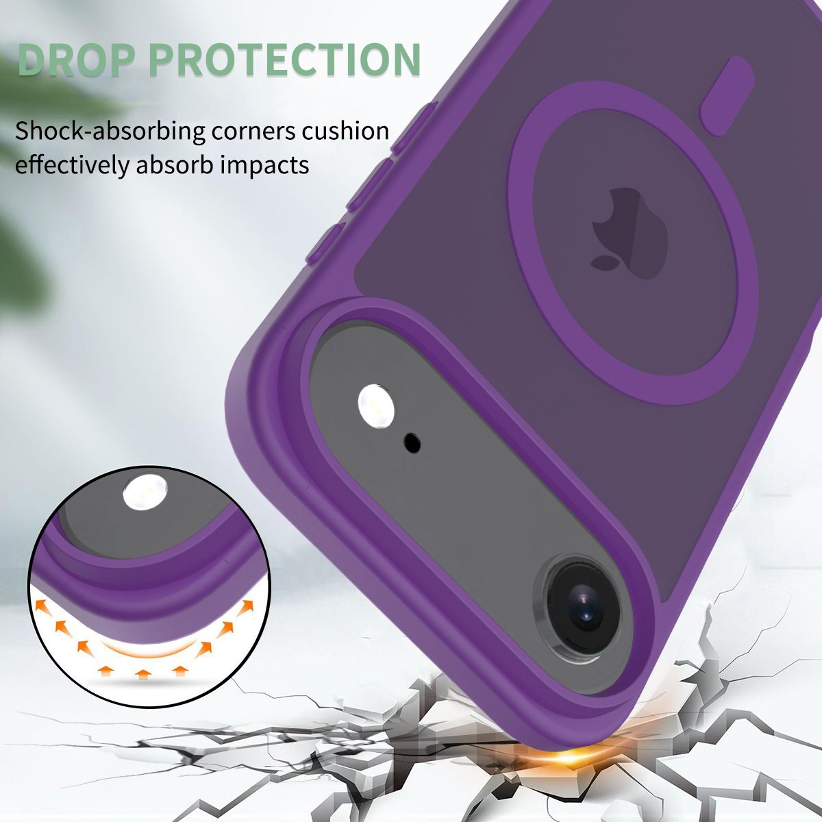 Frost Translucent Matte Magnetic Case — 114