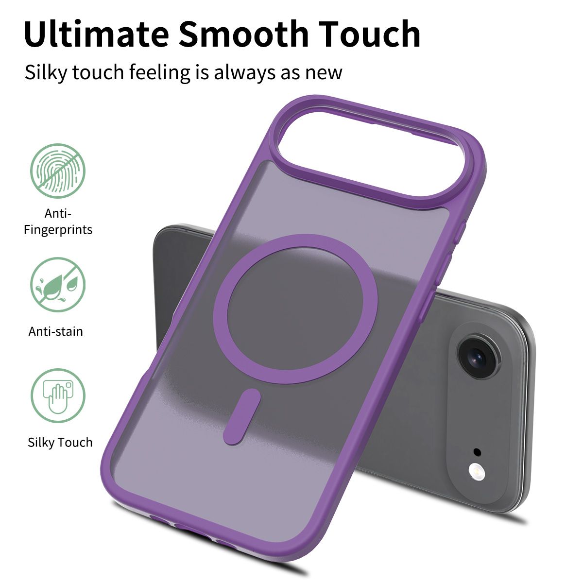 Frost Translucent Matte Magnetic Case — 113