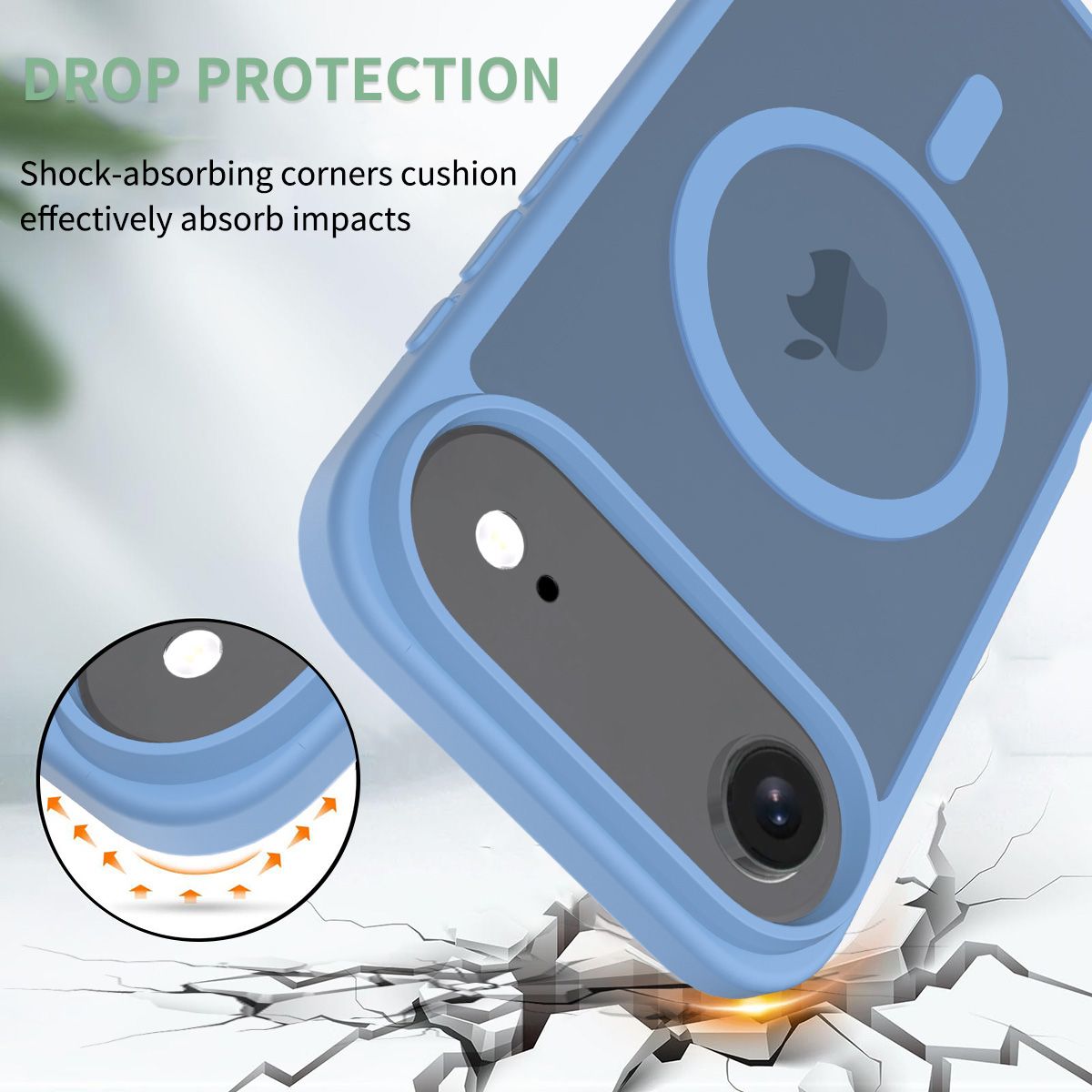 Frost Translucent Matte Magnetic Case — 119