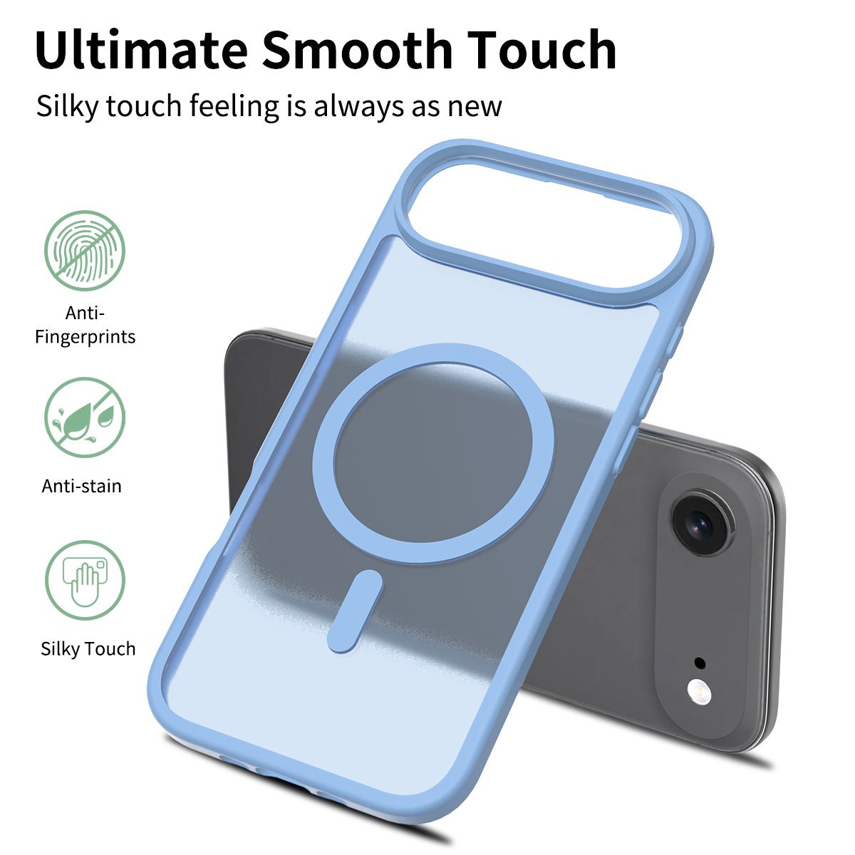 Frost Translucent Matte Magnetic Case — 118
