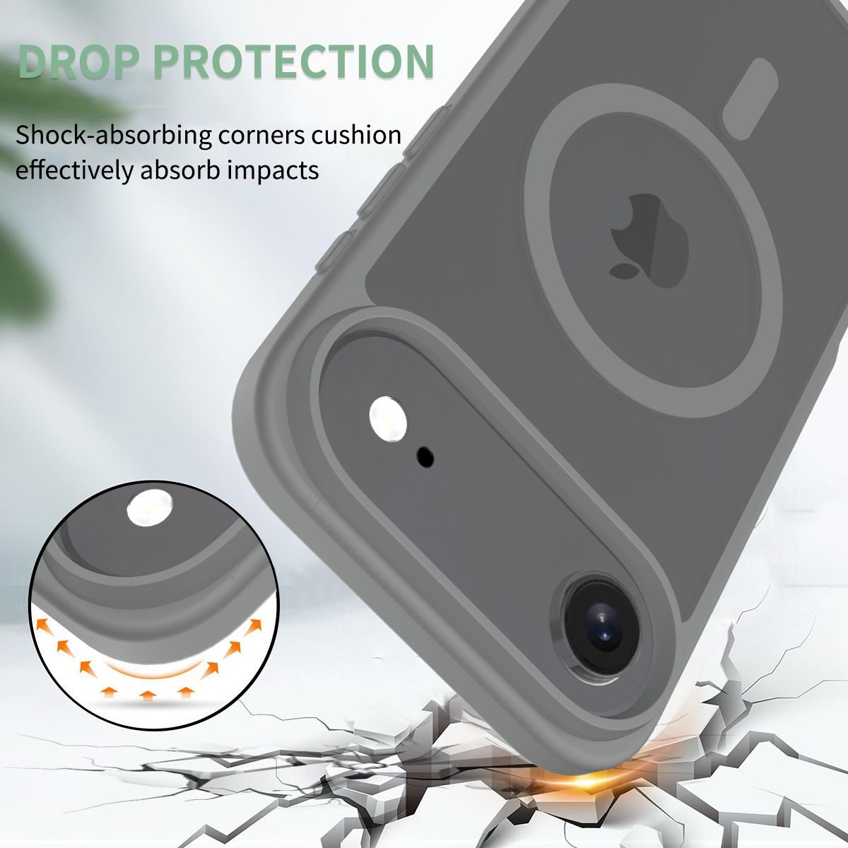 Frost Translucent Matte Magnetic Case — 124