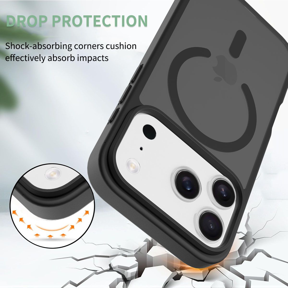 Frost Translucent Matte Magnetic Case — 201