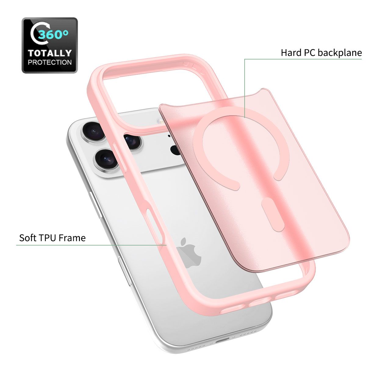 Frost Translucent Matte Magnetic Case — 215