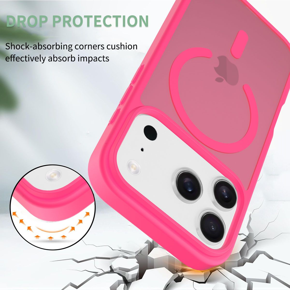 Frost Translucent Matte Magnetic Case — 218