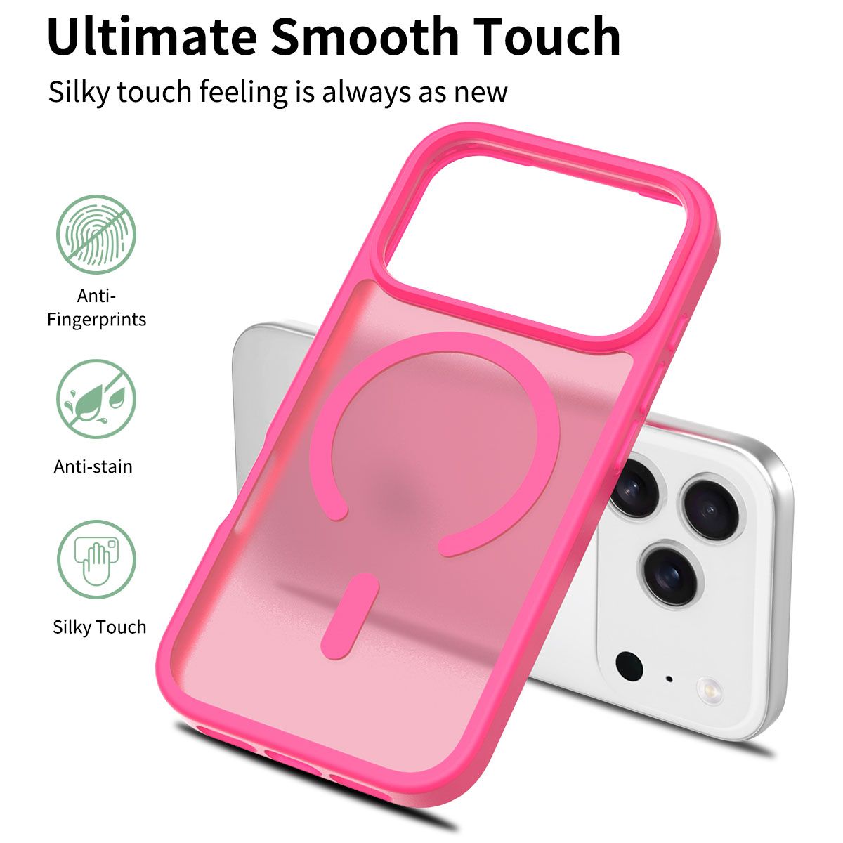 Frost Translucent Matte Magnetic Case — 217