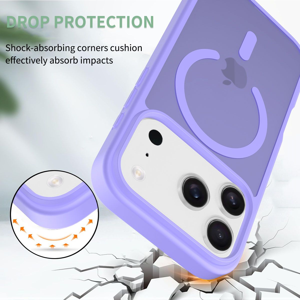 Frost Translucent Matte Magnetic Case — 223