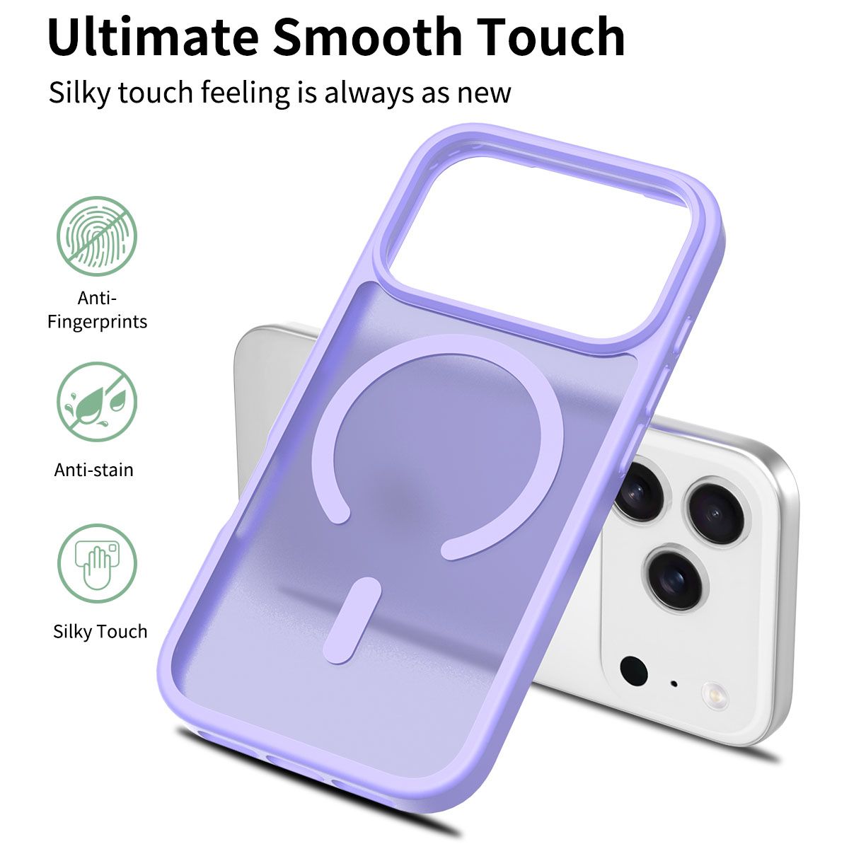 Frost Translucent Matte Magnetic Case — 222