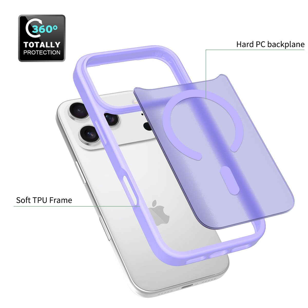 Frost Translucent Matte Magnetic Case — 225
