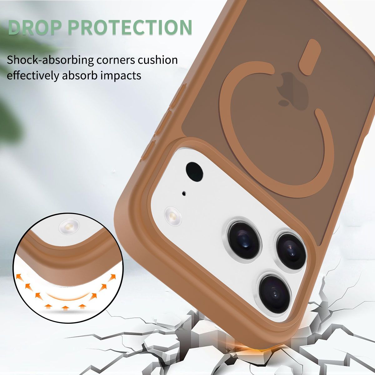 Frost Translucent Matte Magnetic Case — 228