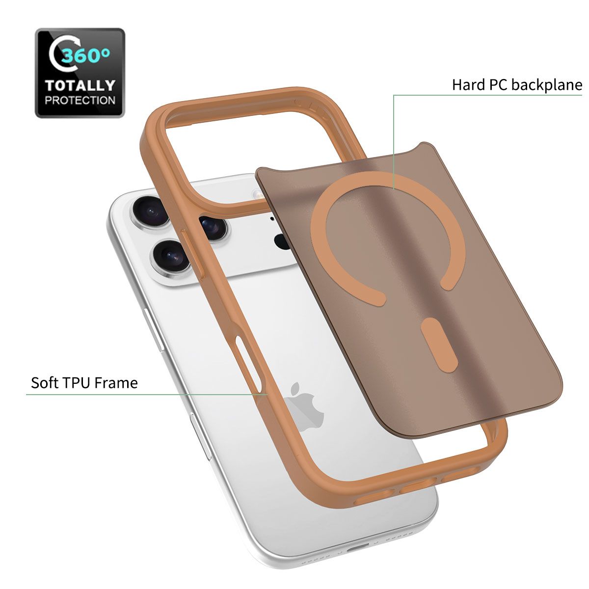 Frost Translucent Matte Magnetic Case — 230