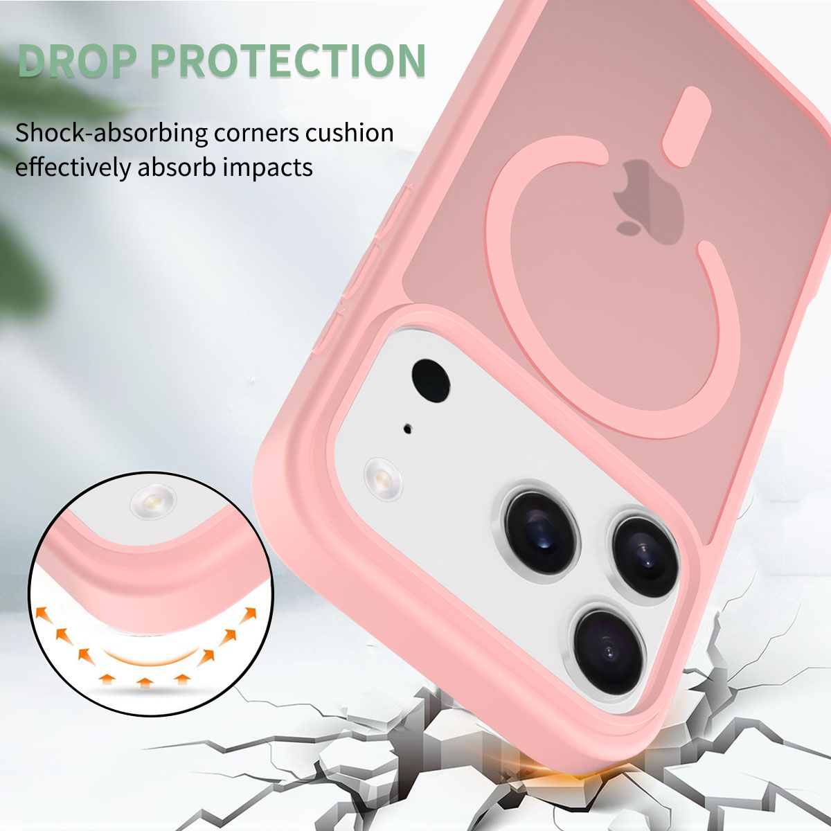 Frost Translucent Matte Magnetic Case — 233