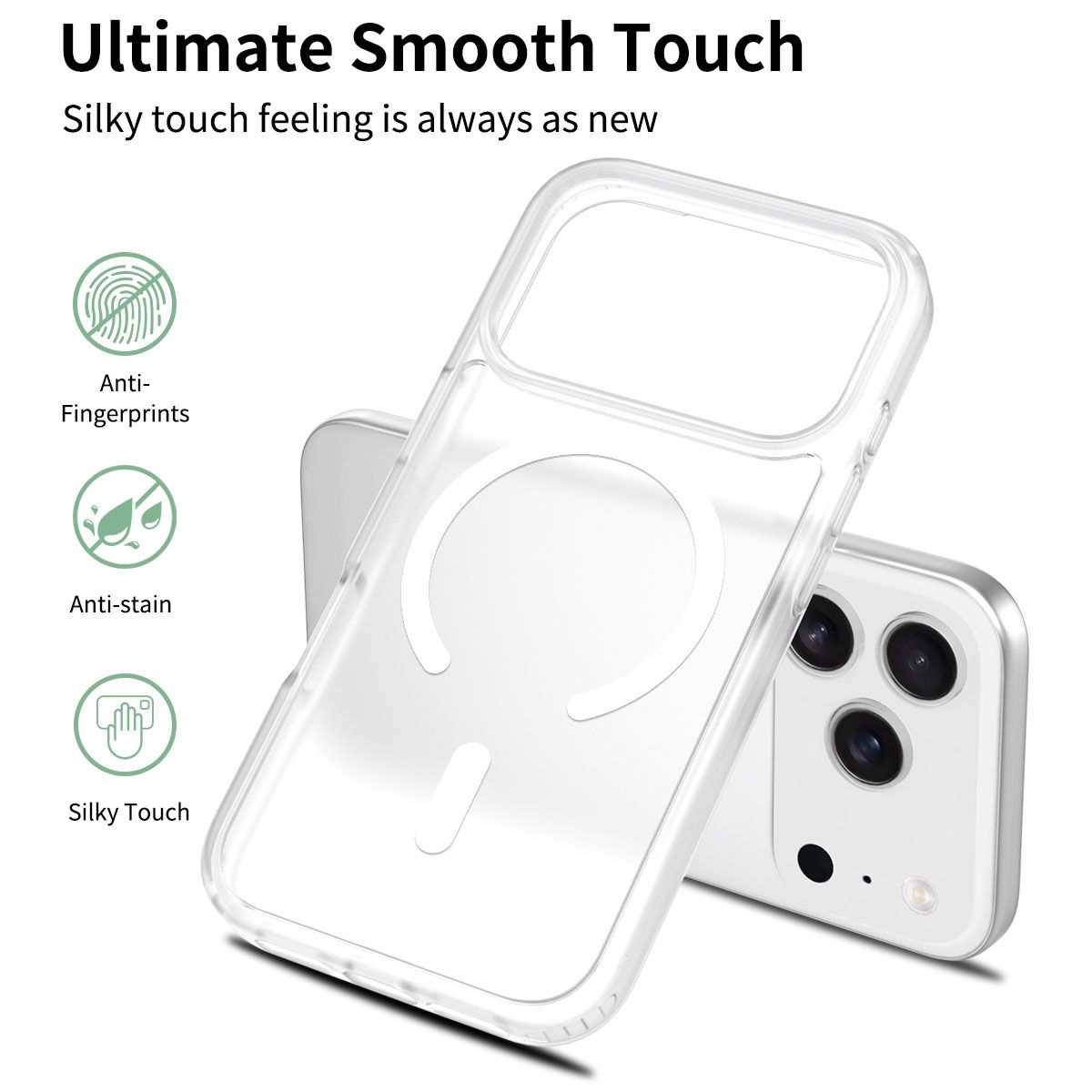 Frost Translucent Matte Magnetic Case — 232
