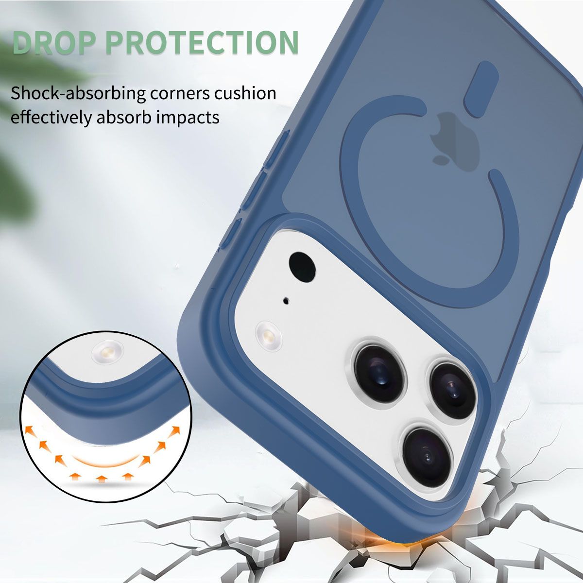 Frost Translucent Matte Magnetic Case — 238