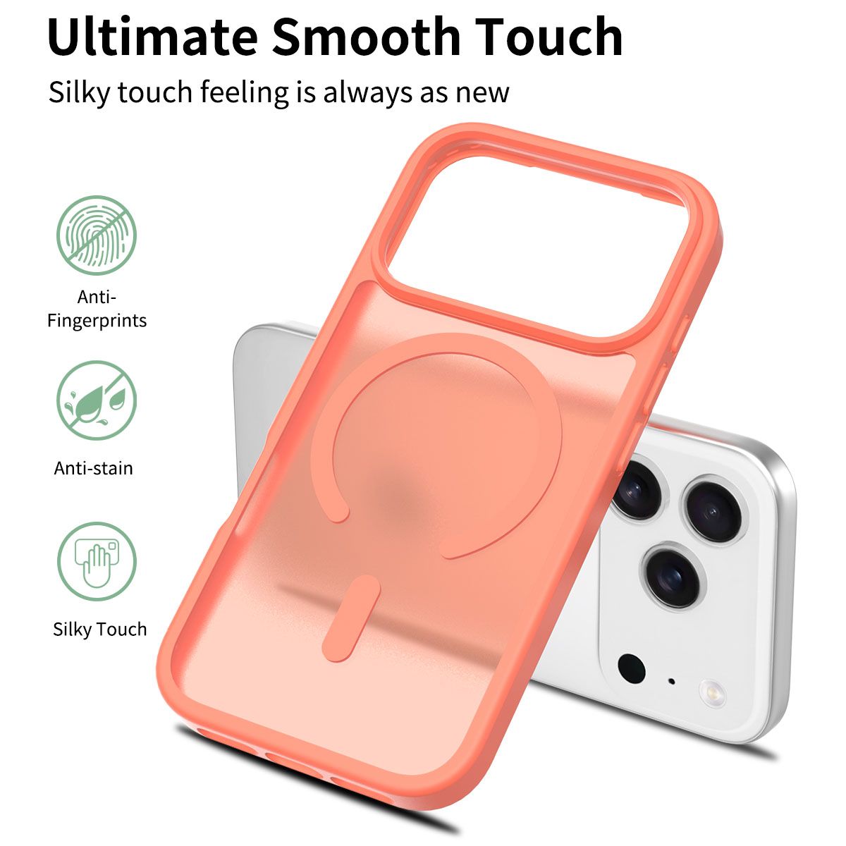 Frost Translucent Matte Magnetic Case — 242