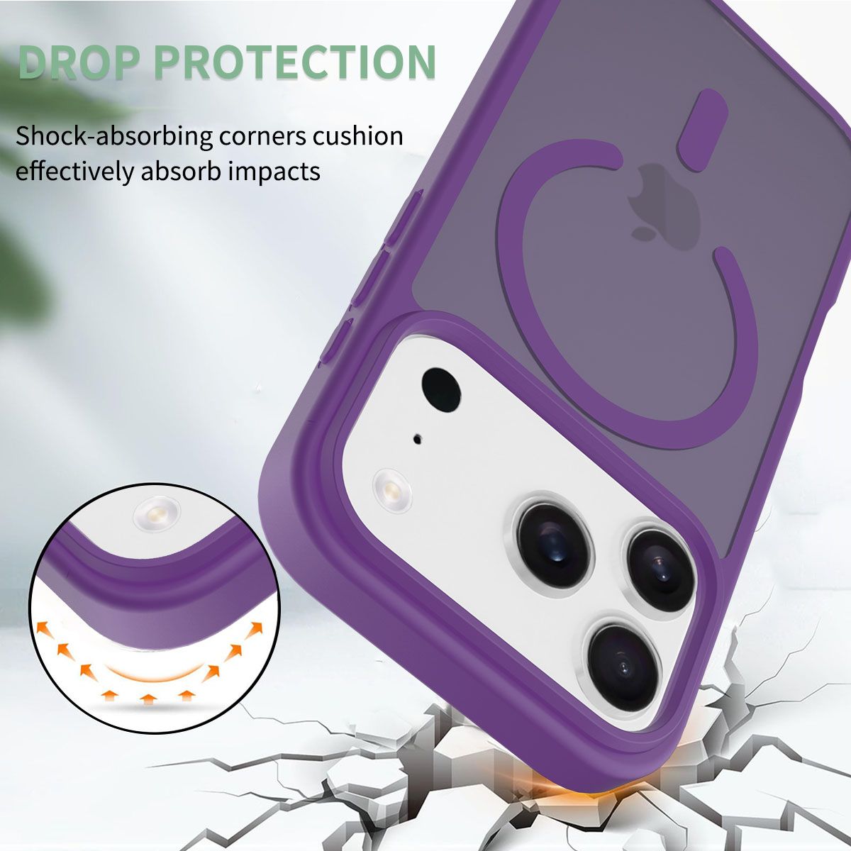 Frost Translucent Matte Magnetic Case — 248
