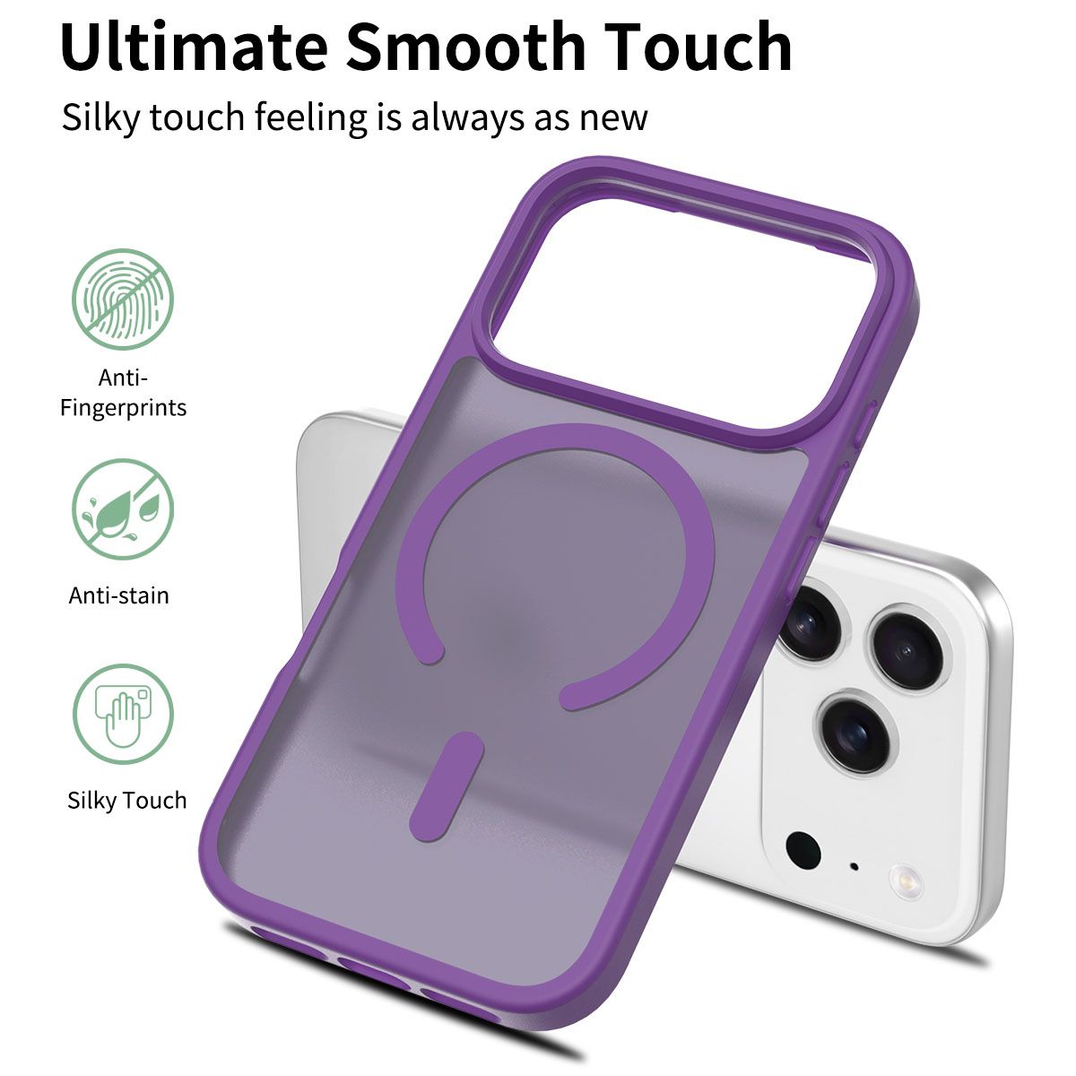 Frost Translucent Matte Magnetic Case — 247