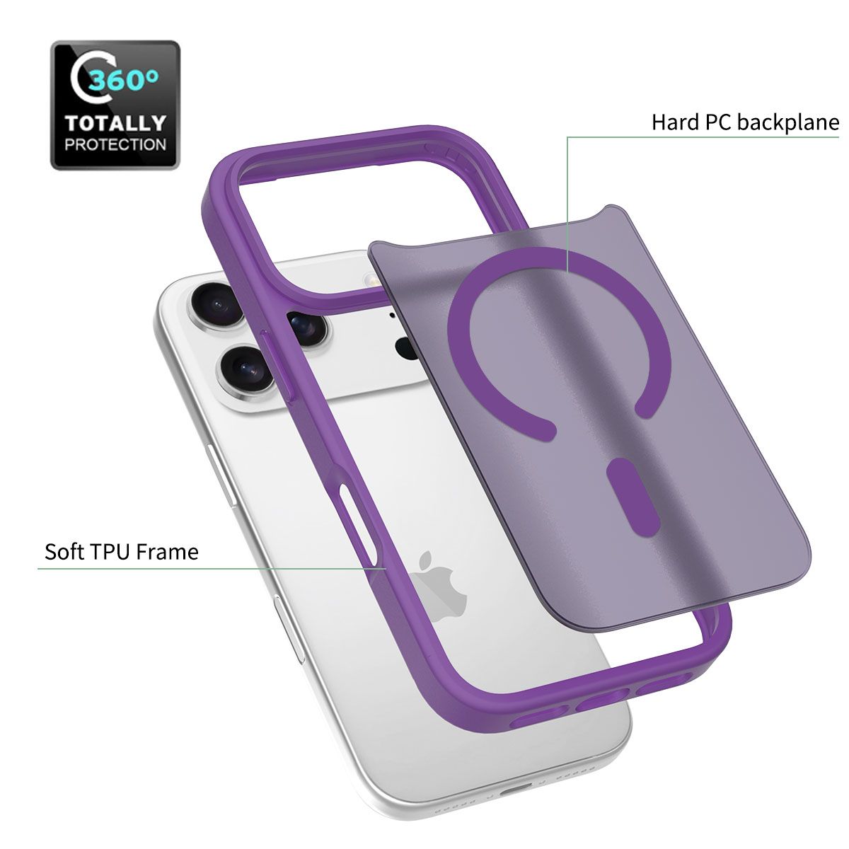 Frost Translucent Matte Magnetic Case — 250