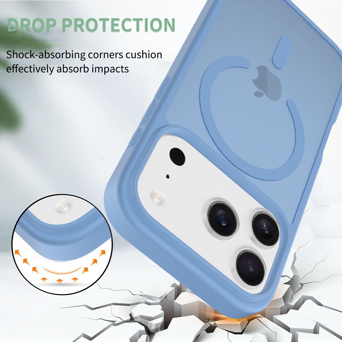 Frost Translucent Matte Magnetic Case — 253