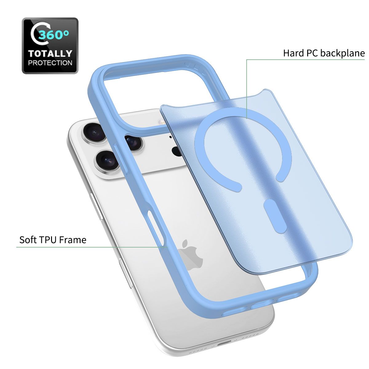 Frost Translucent Matte Magnetic Case — 255