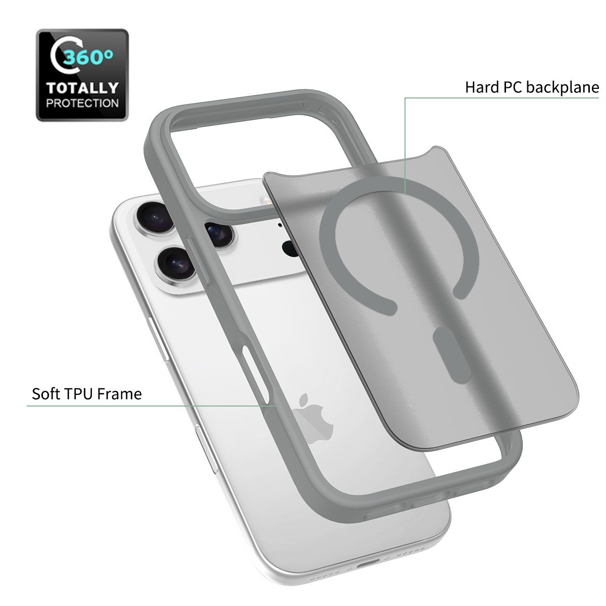 Frost Translucent Matte Magnetic Case — 260