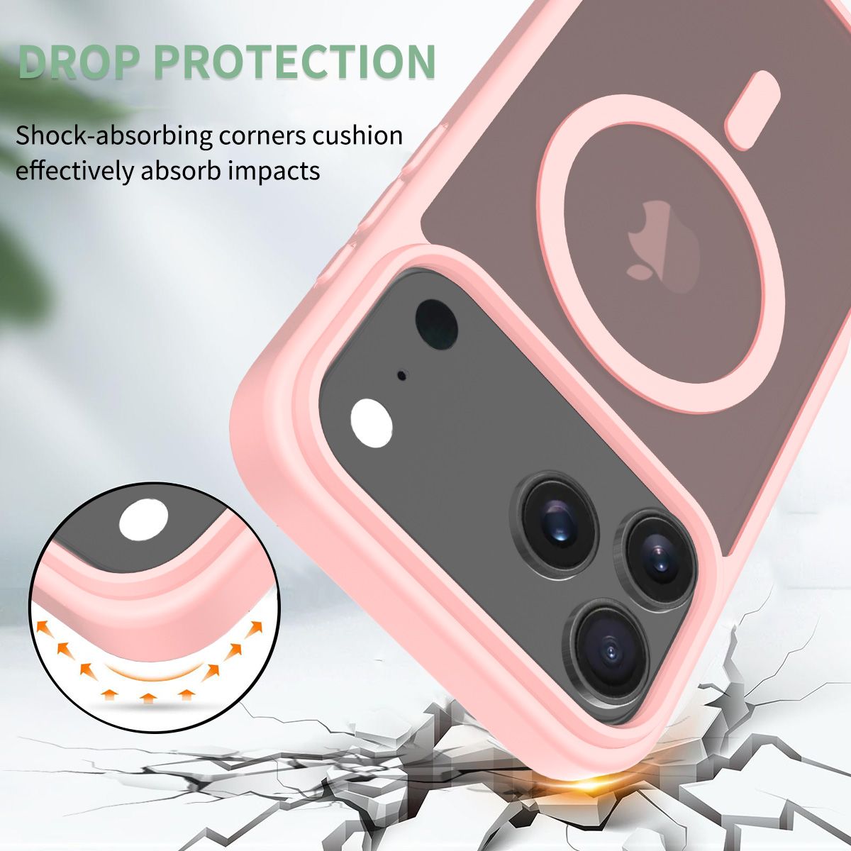Frost Translucent Matte Magnetic Case — 141