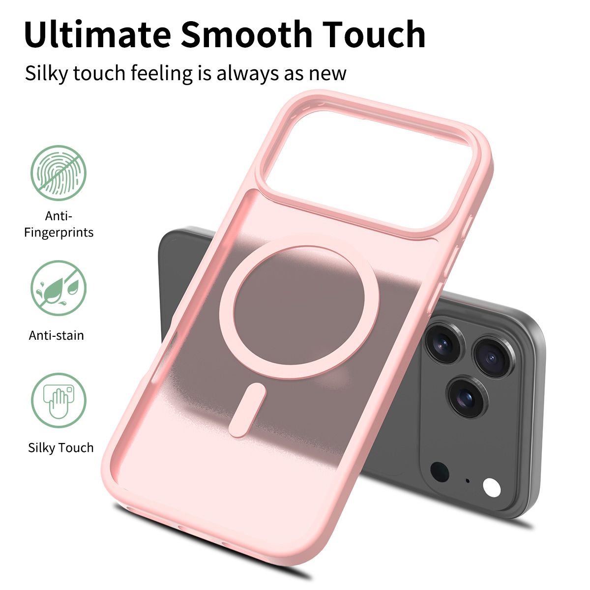 Frost Translucent Matte Magnetic Case — 140