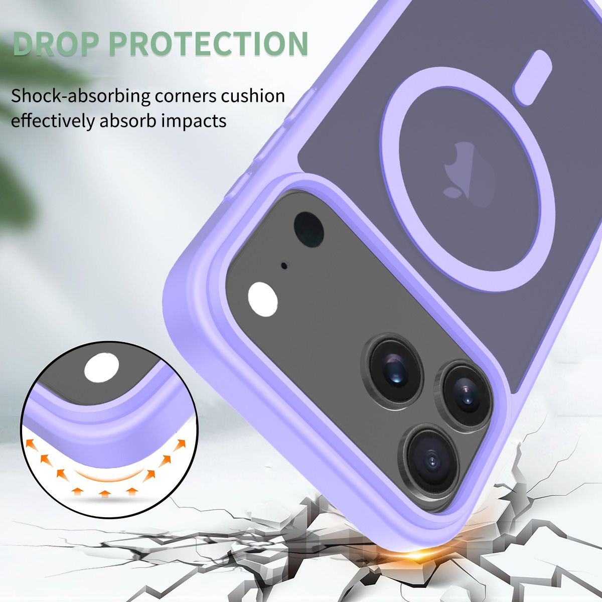 Frost Translucent Matte Magnetic Case — 153