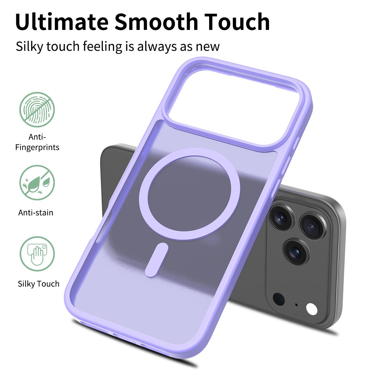Frost Translucent Matte Magnetic Case — 152