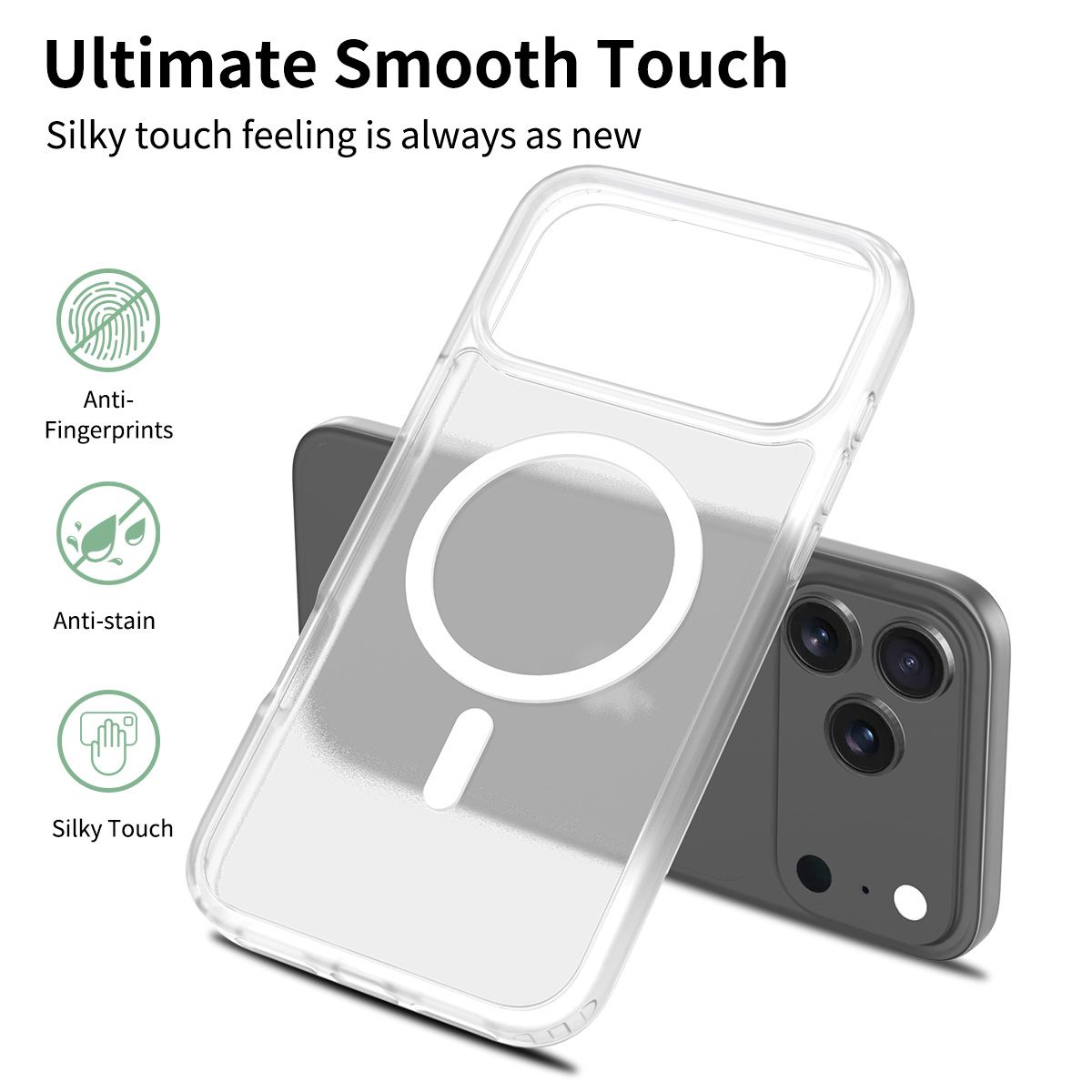 Frost Translucent Matte Magnetic Case — 164