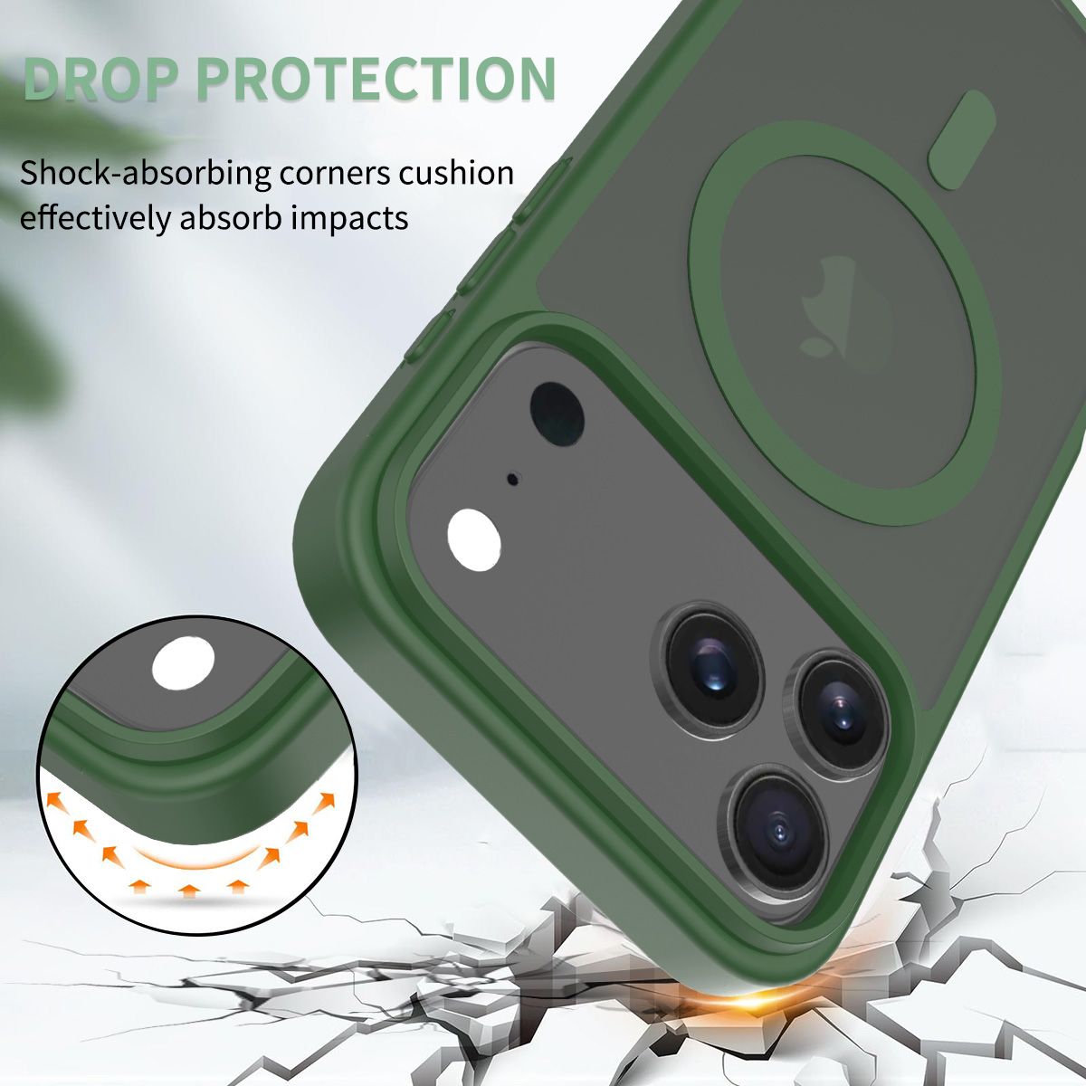 Frost Translucent Matte Magnetic Case — 171