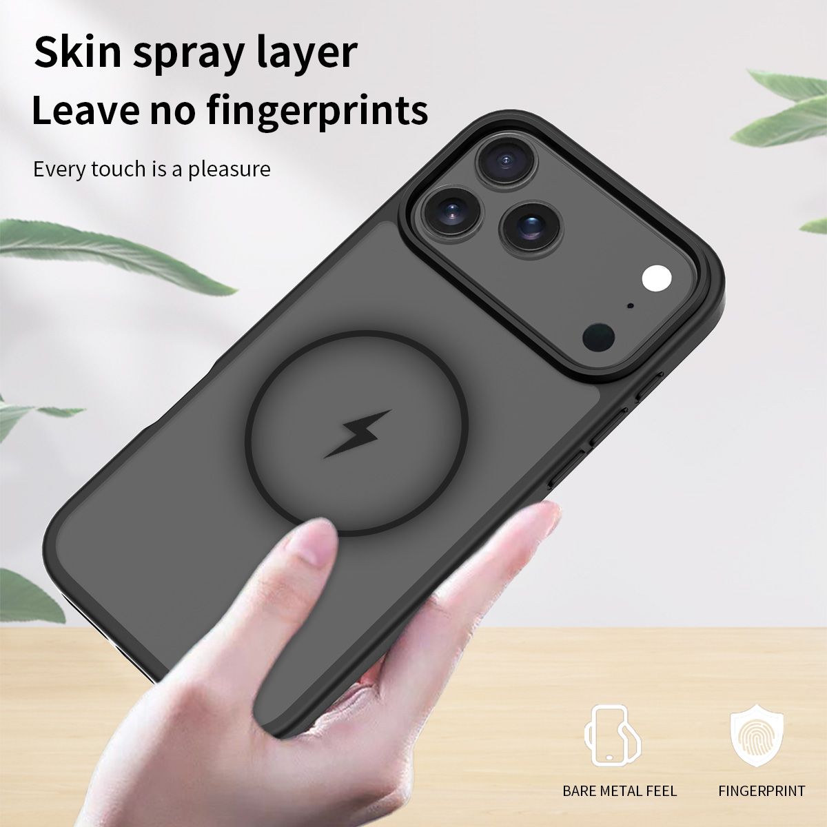 Frost Translucent Matte Magnetic Case — 179